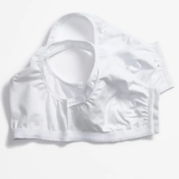 Amoena Francis Bra, Front Closure Cotton Bra, # 2128, Size Lrg A/B, NEVER WORN - Picture 7 of 11